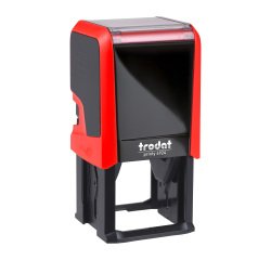 Trodat Printy 4924 sello con texto personalizable 8 líneas 40 x 40 mm monocromo