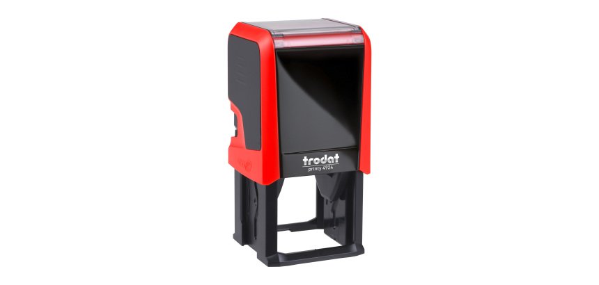 Trodat Printy 4924 sello con texto personalizable 8 líneas 40 x 40 mm monocromo