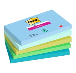 Notas adhesivas Super Sticky Oasis Post-it® - bloc de 90 hojas