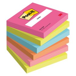 Notes repositionnables couleurs Poptimistic Post-it 76 X 76 mm - bloc de 100 feuilles