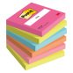 Notes repositionnables couleurs Poptimistic Post-it 76 X 76 mm - bloc de 100 feuilles