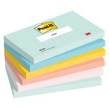 Notes repositionnables couleurs Beachside Post-It - bloc de 100 feuilles