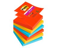 Bloc Z-Notas adhesivas Super Sticky Playful Post-it® 76 x 76 mm