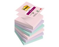 Z-Notes Farben Soulful Super Sticky Post-it 76 x 76 mm - Block von 90 Blatt