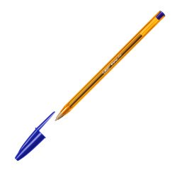 Balpen Bic Cristal Original fijn met dopje punt 0,8 mm - fijn schrift