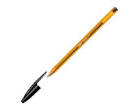 Stylo bille Bic Cristal Original Fine à capuchon pointe 0,8 mm noir - écriture fine