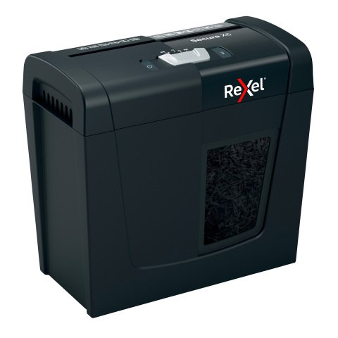 Destructora Rexel Secure X6 - Corte transversal