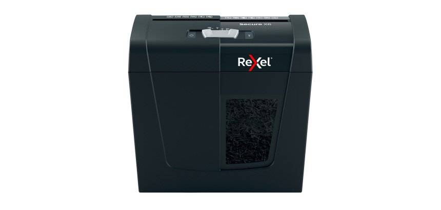 Destructeur Rexel Secure X6 - Coupe croisée