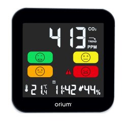 Detector de CO2 Monitor de calidad del aire Quaelis 14 - Adecuado para el protocolo sanitario