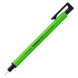Gomme stylo Mono Zéro Néon pointe ronde Tombow vert
