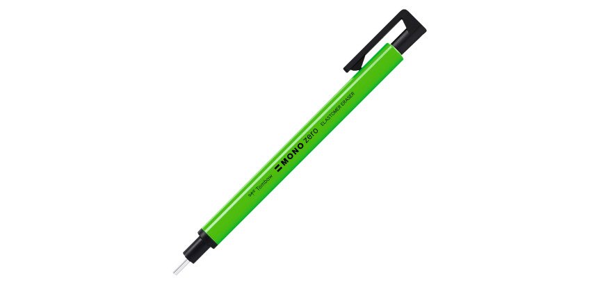 Gomme stylo Mono Zéro Néon pointe ronde Tombow
