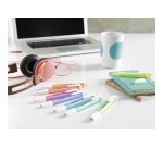 Surligneurs Stabilo Swing Cool couleur fluo assorties - Pochette de 4
