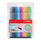 Feutre Stabilo Pen 68 coloris pastels - Pochette de 15
