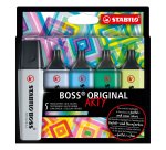 Surligneurs Stabilo Boss Original Arty couleurs froides - Etui de 5