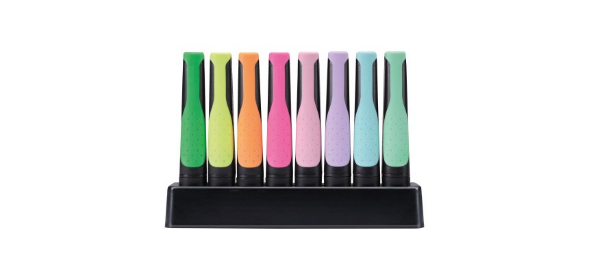 Surligneurs Stabilo Green Boss - Set de 8