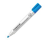 Marqueur effaçable rechargeable couleurs fun Staedtler Lumocolor pointe ogive 2 mm - Pochette de 6
