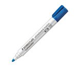 Marqueur effaçable rechargeable couleurs fun Staedtler Lumocolor pointe ogive 2 mm - Pochette de 6