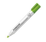 Marqueur effaçable rechargeable couleurs fun Staedtler Lumocolor pointe ogive 2 mm - Pochette de 4