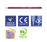 Lápices de color Staedtler Noris Colour 185 - Caja metálica de 24