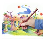 Crayon de couleur Staedlter Noris Colour 185 - Boîte métal de 12