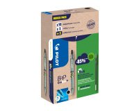 Pack de 10 stylos bille B2P Ecoball Pilot + 10 recharges dont 5 offertes