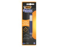 Navullingen voor balpen Bic Gelocity Quick Dry - blister van 2