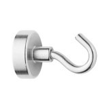 Magnet with metallic hook Ø 25 mm - power 15 kg