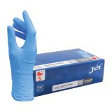 Disposable non-powdered nitrile gloves size S - Box of 100 gloves