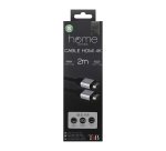 Câble HDMI mâle / HDMI mâle 4K 2m