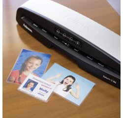 Fundas de plastificación A6 2 x 125 µ brillantes - Caja de 100