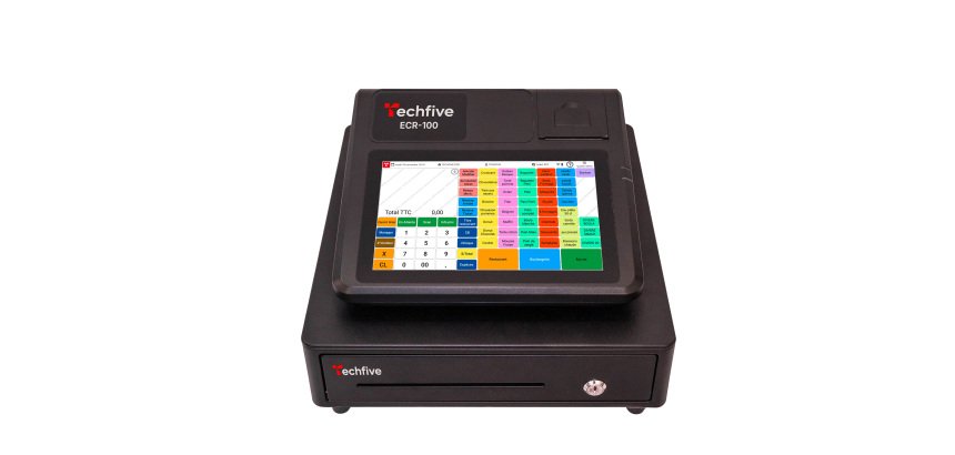 Techfive – Caisse enregistreuse "Comptoir 10,1’’ " - Certificat LNE (BYCYB) & prête Facturation Électronique