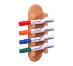Porte-marqueurs magnétique Wooden en bois Legamaster