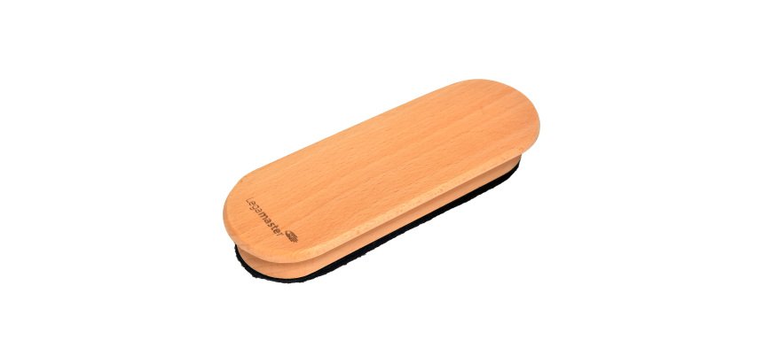 Brosse effaceur magnétique Wooden en bois naturel rechargeable Legamaster pour tableau blanc