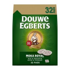 Koffiepads Douwe Egberts Moka Royal - Pak van 32