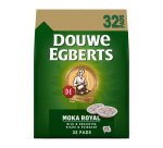 Dosettes de café Douwe Egberts Moka Royal - Paquet de 32