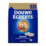 Dosettes de café Douwe Egberts Décafeiné - Paquet de 32