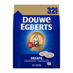 Coffee pads Douwe Egberts Deca - pack of 32