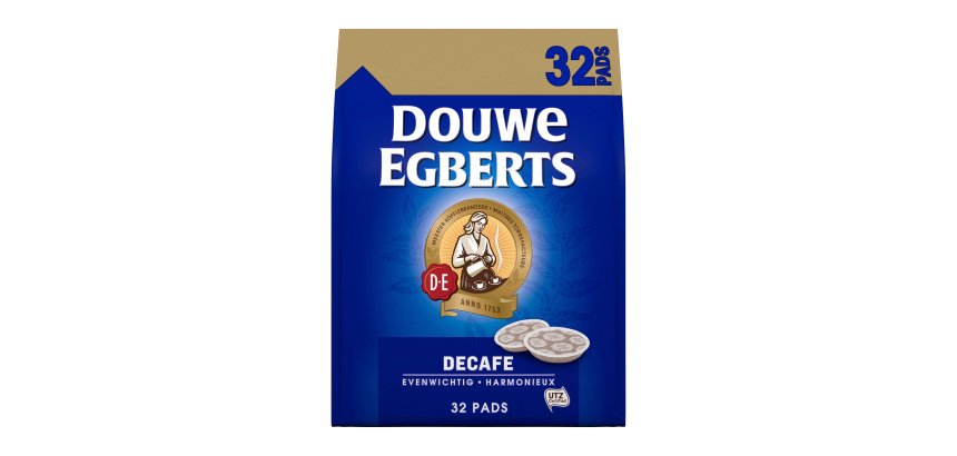 Coffee pads Douwe Egberts Deca - pack of 32