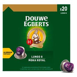 Kaffeekapseln Douwe Egberts Espresso Lungo Mokka - Box von 20