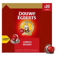 Capsules de café Douwe Egberts Espresso Lungo Dessert - boîte de 20 caps