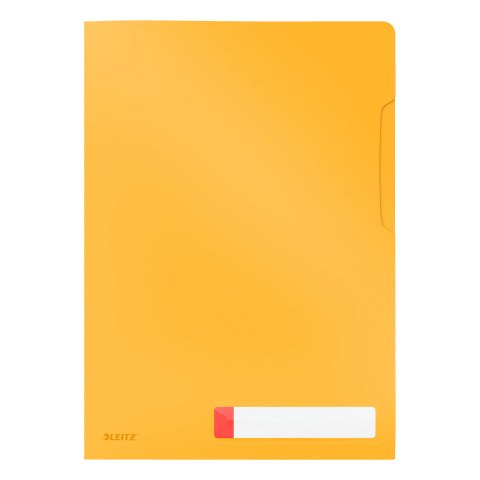 Dossier uñero polipropileno 200 micras Leitz Cosy A4 amarillo mate - Paquete de 3