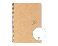 Cuaderno Reciclado Escolar Espiral Escolofi Green Din A5 liso 