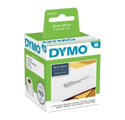 Pack 12 rolls with address labels 28 mm x 89 mm Dymo 