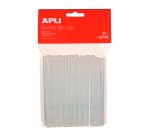 Bâton de colle 7,5 mm x 10 cm pour pistolet à colle - Sachet de 25