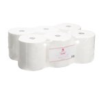 Rouleau d'essuie-mains Bruneau écolabel double épaisseur 150 m - Carton 6 rouleaux