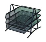 Bandeja de correo metálica Q-connect rejilla 