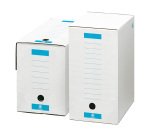 Caja de archivo definitivo Folio o Folio+ Bruneau Color Azul