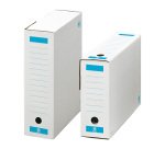 Caja de archivo definitivo Folio o Folio+ Bruneau Color Azul