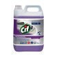 Pack disinfecting cleaning product kitchen Cif Pro can of 5 L + 1 for FREE