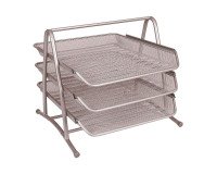 Bandeja de correo metálica Q-connect rejilla 